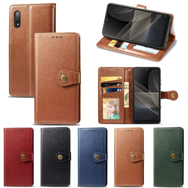 Lanyard Anime Logo - Luxury Leather Card Wallet Phone Case