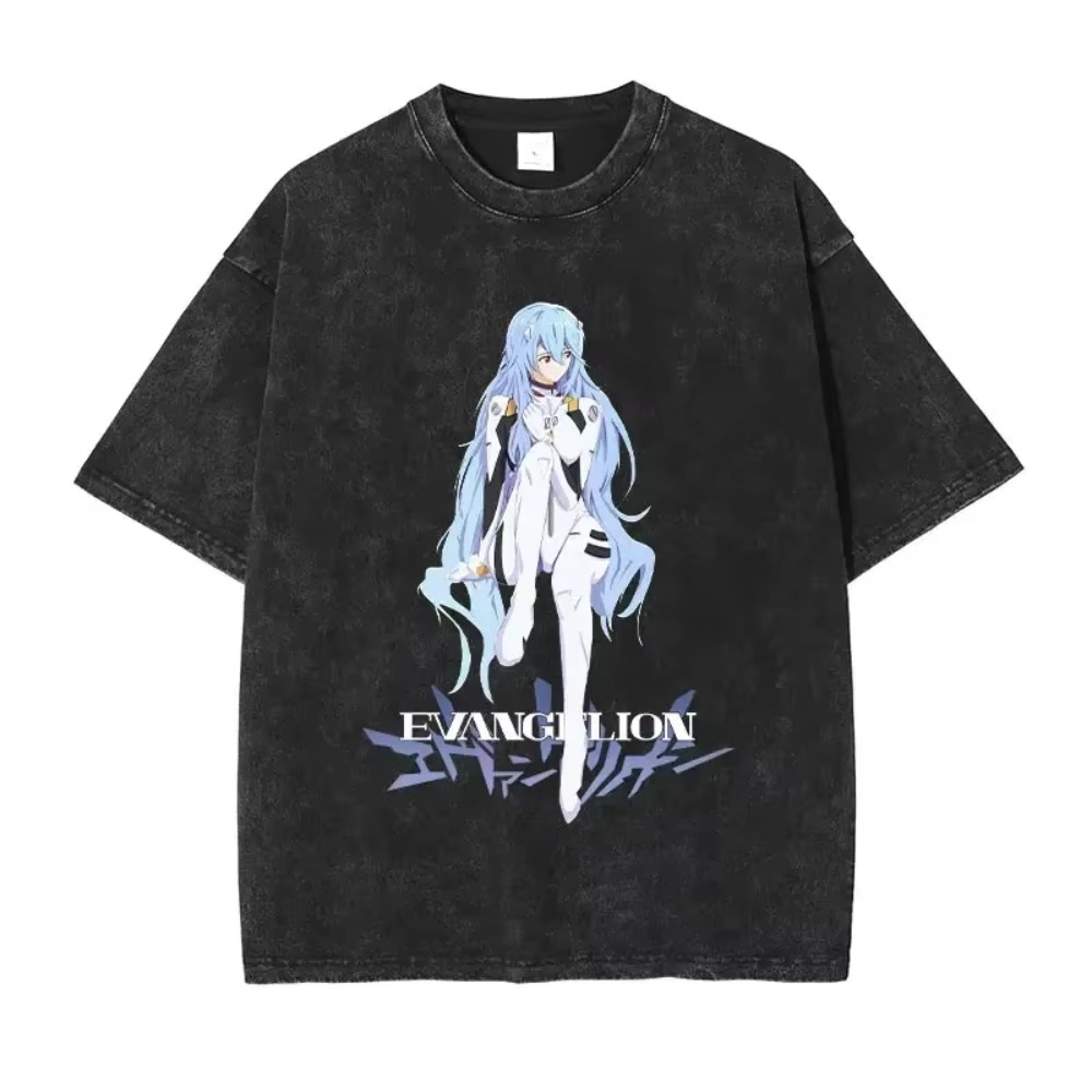 Anime Merchandise Store Japan - Oversized Men's T Shirts Clothes EVA