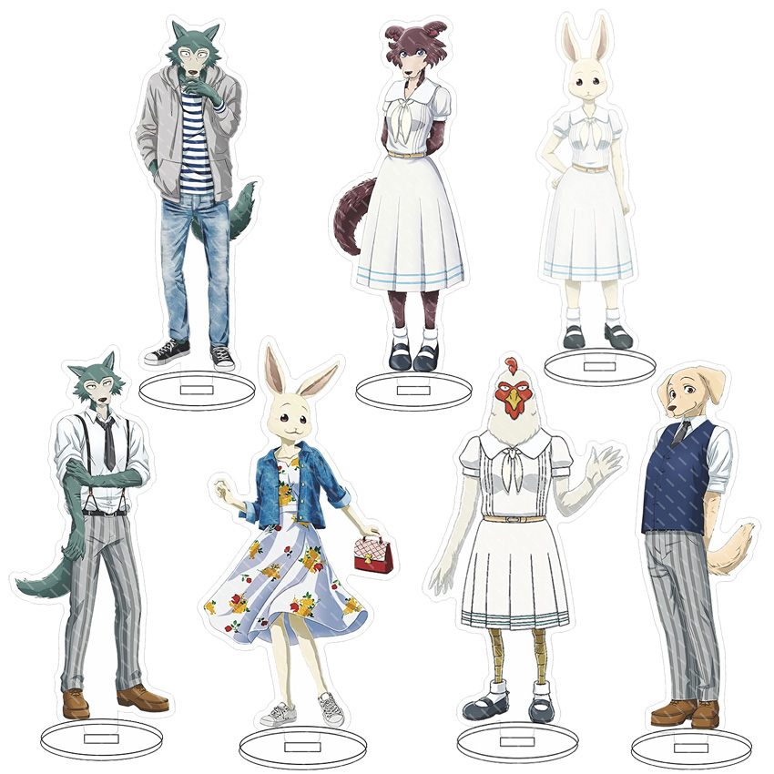 Anime Merchandise Toys - 16CM Anime BEASTARS Legoshi Louis Juno