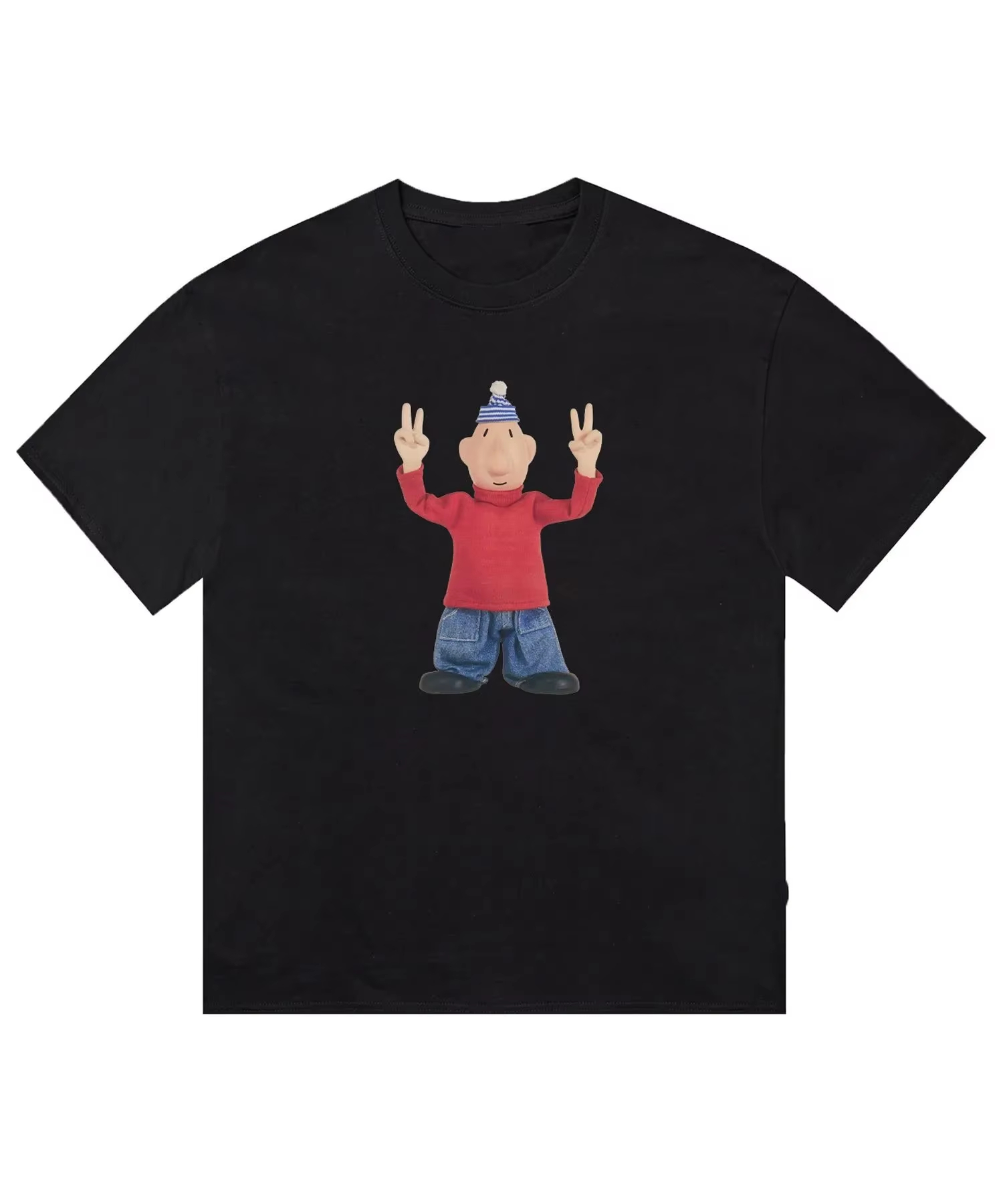 Popular Anime Merchandise - Fashion Anime Character Graphic Print T-shirt