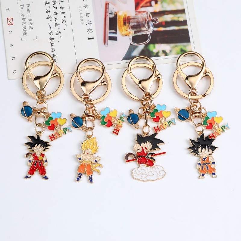 Anime Merchandise Keychain - New Cartoon Dragon Ball Series Creativity