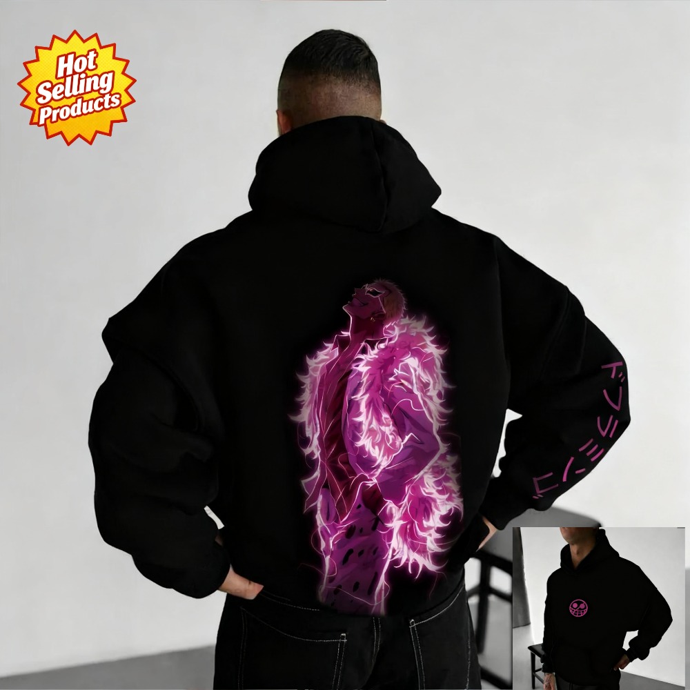 One Piece Hoodie Donquixote Do - Anime Merchandise Store Japan review and price