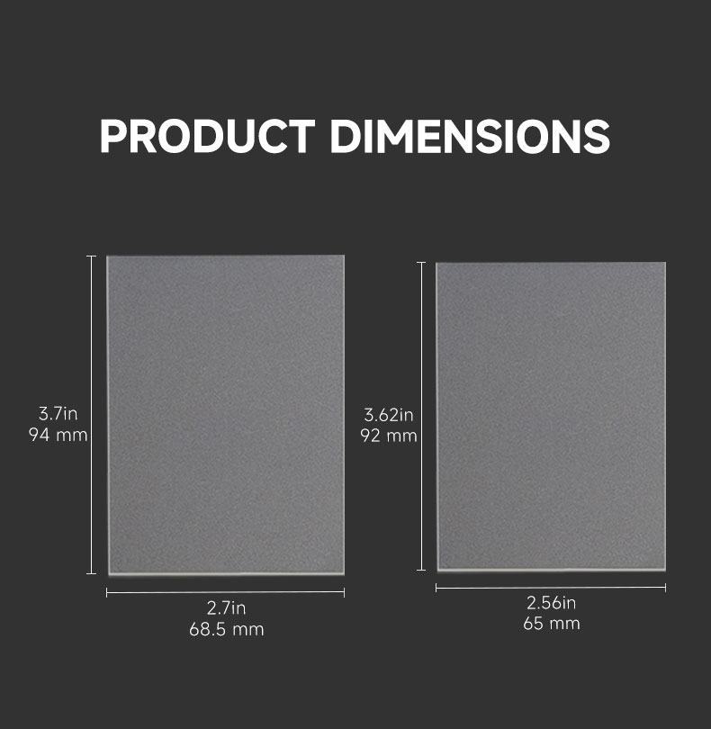 68.5x94mm/65x92mm Premium Clea - Collector Card Sleeve review and price