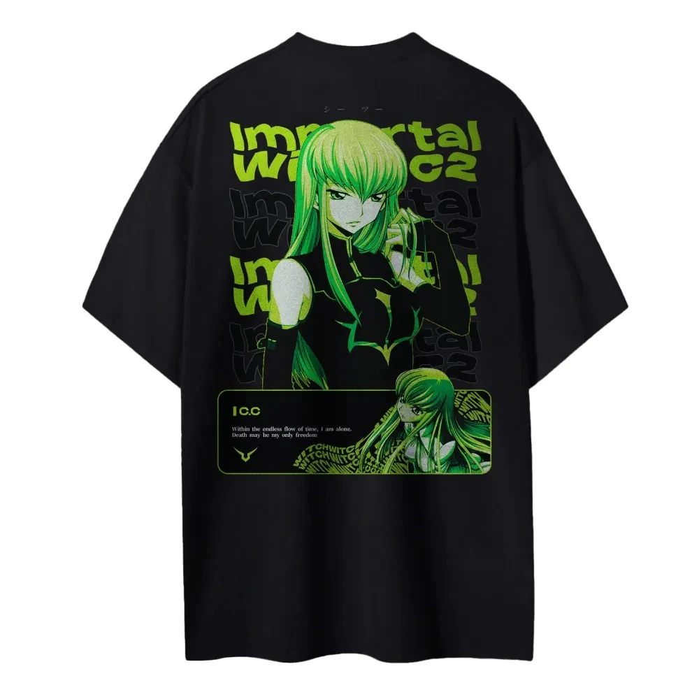 New Code Geass T-Shirt C.C. Ch - Anime Merchandise Store Japan review and price