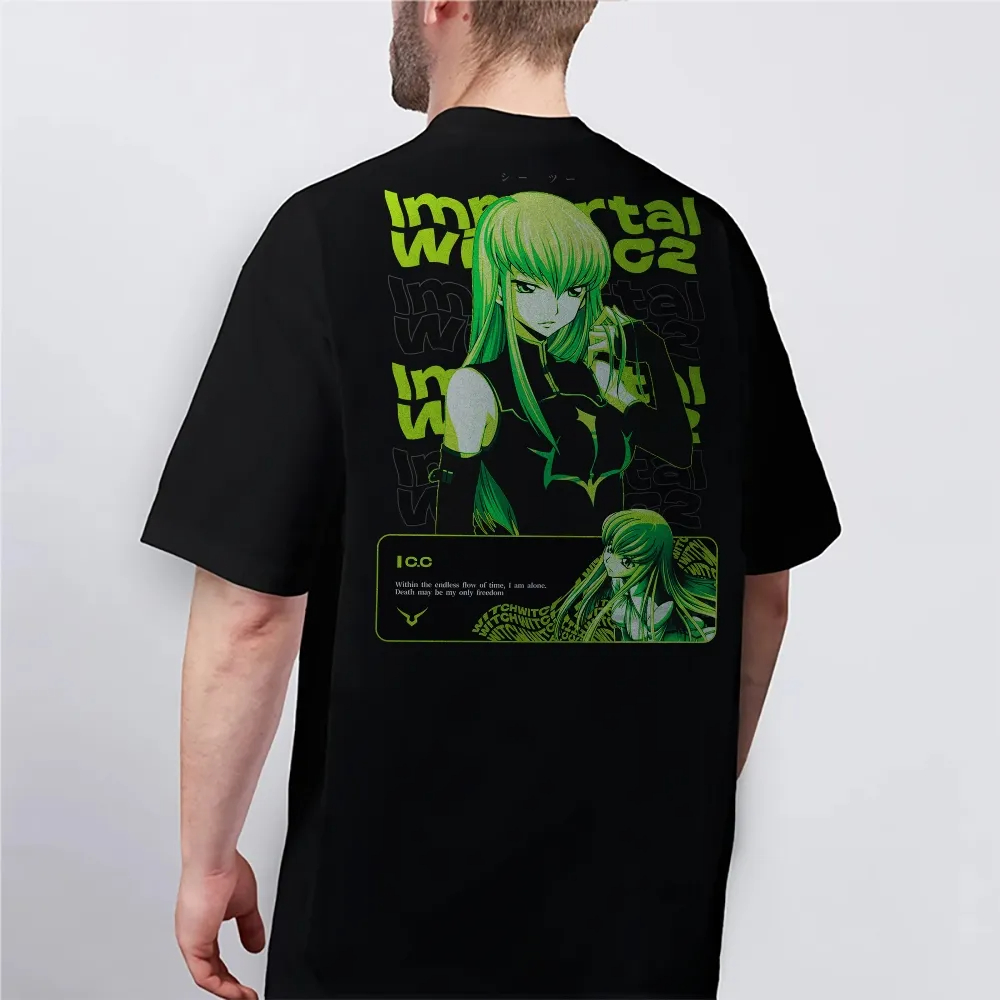 New Code Geass T-Shirt C.C. Ch - Anime Merchandise Store Japan review and price