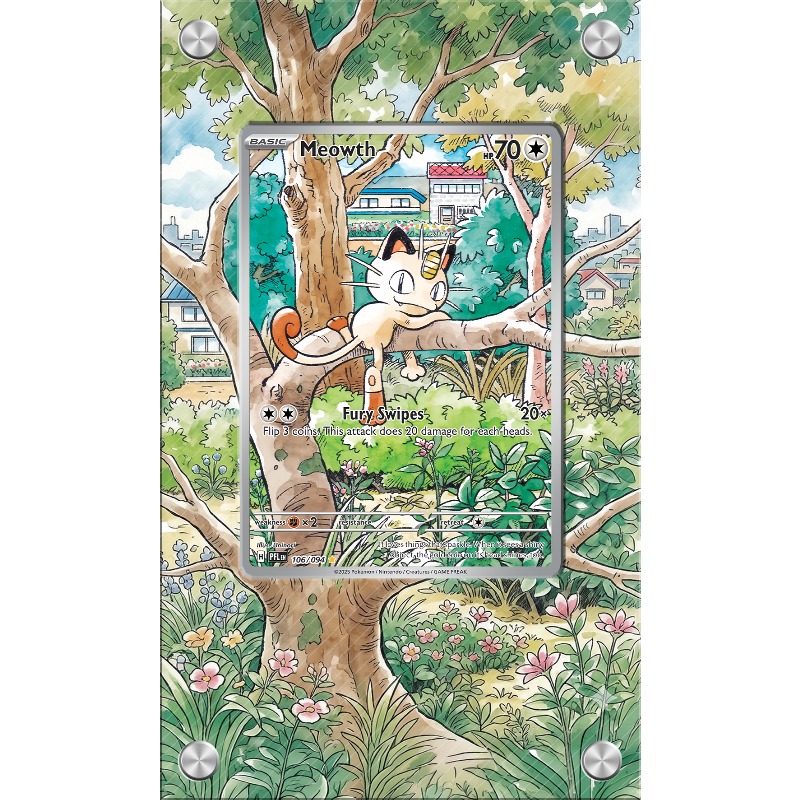 Art Display for Pokemon Meowth - Anime Merchandise From Japan review and price