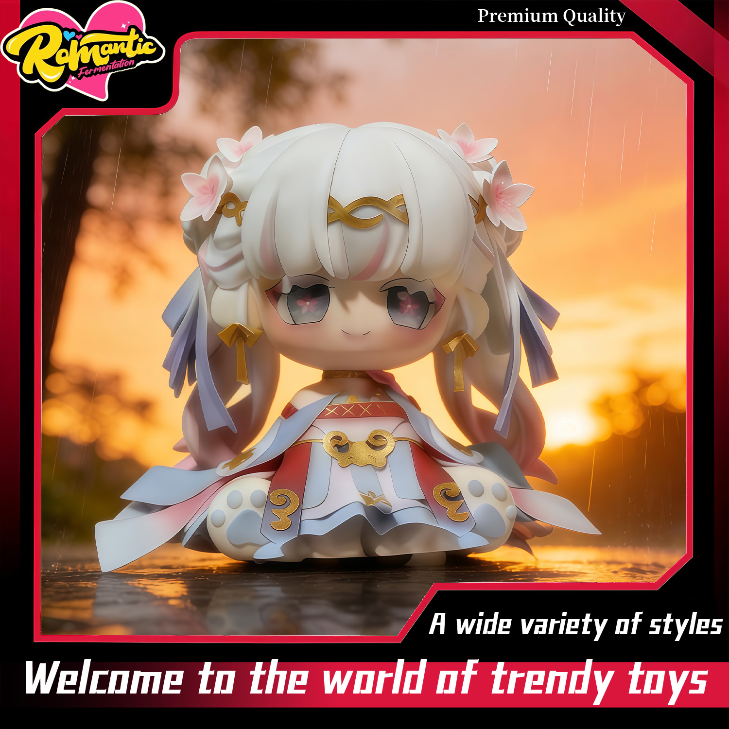 Jinxi Q-version cute Anime GK  - Popular Anime Merchandise review and price