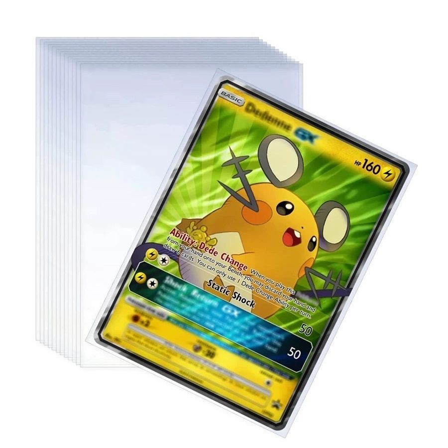 100Pcs Games Card Sleeves Tran - Collector Card Sleeve review and price