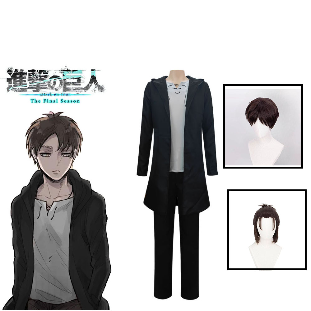 Eren Jaeger Cosplay Costume An - Anime Themed Merchandise review and price