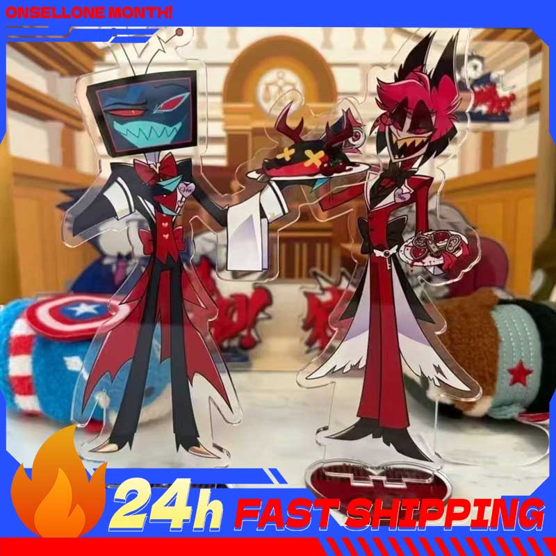 2pcs Hazbin Anime Peripherals  - Anime Merchandise Toys review and price