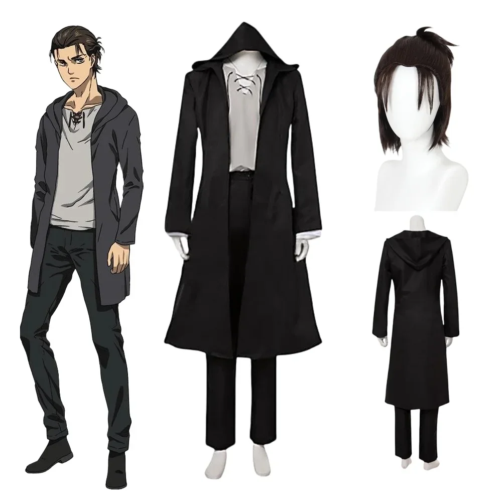 2026Eren Jaeger Cosplay Costum - Anime Themed Merchandise review and price