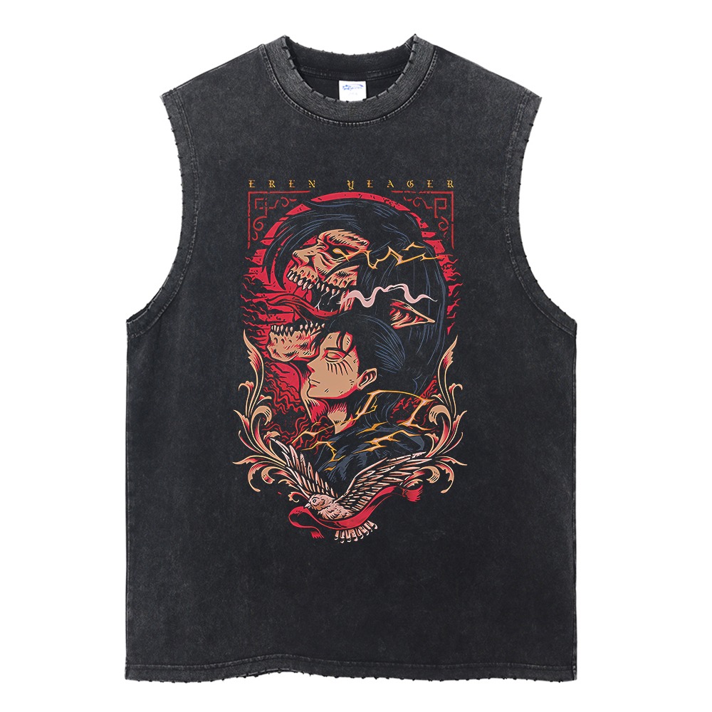 New Attack on Titan Men's Gym  - Anime Merchandise Store Japan review and price