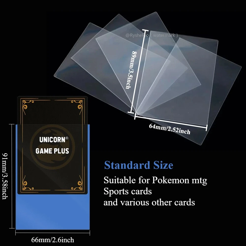 200PCS Card Sleeves Trading Ca - Collector Card Sleeve review and price