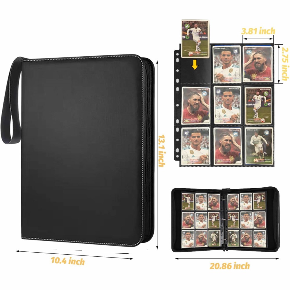 Card Binder 9 Pocket Double Si - Collector Card Sleeve review and price