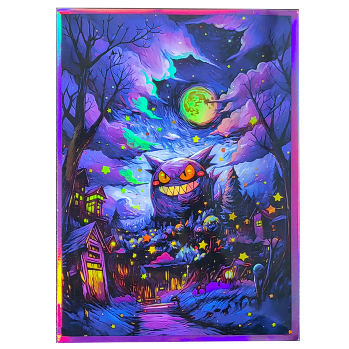 60PCS 66x91mm Pokemon Gengar H - Collector Card Sleeve review and price