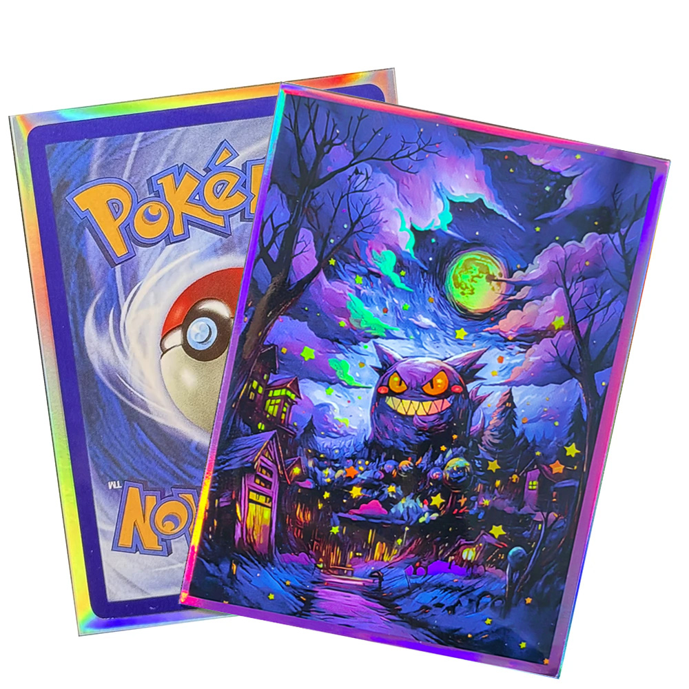 60PCS 66x91mm Pokemon Gengar H - Collector Card Sleeve review and price