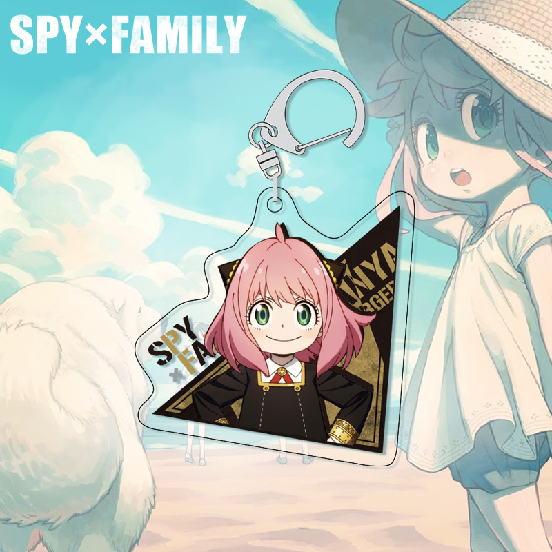 SPY×FAMILY Anya Keychain Acryl - Anime Merchandise Keychain review and price
