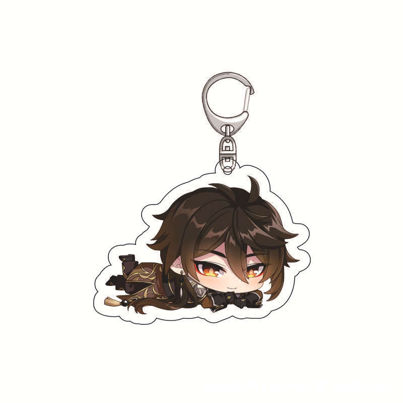 Genshin Impact Acrylic Keychai - Anime Merchandise Keychain review and price