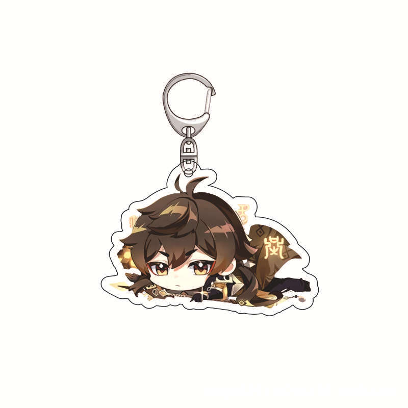 Genshin Impact Acrylic Keychai - Anime Merchandise Keychain review and price