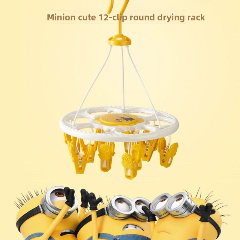 Minions cartoon cute round clo - Anime Merchandise Clothes review and price