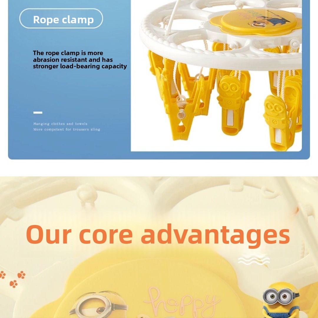 Minions cartoon cute round clo - Anime Merchandise Clothes review and price