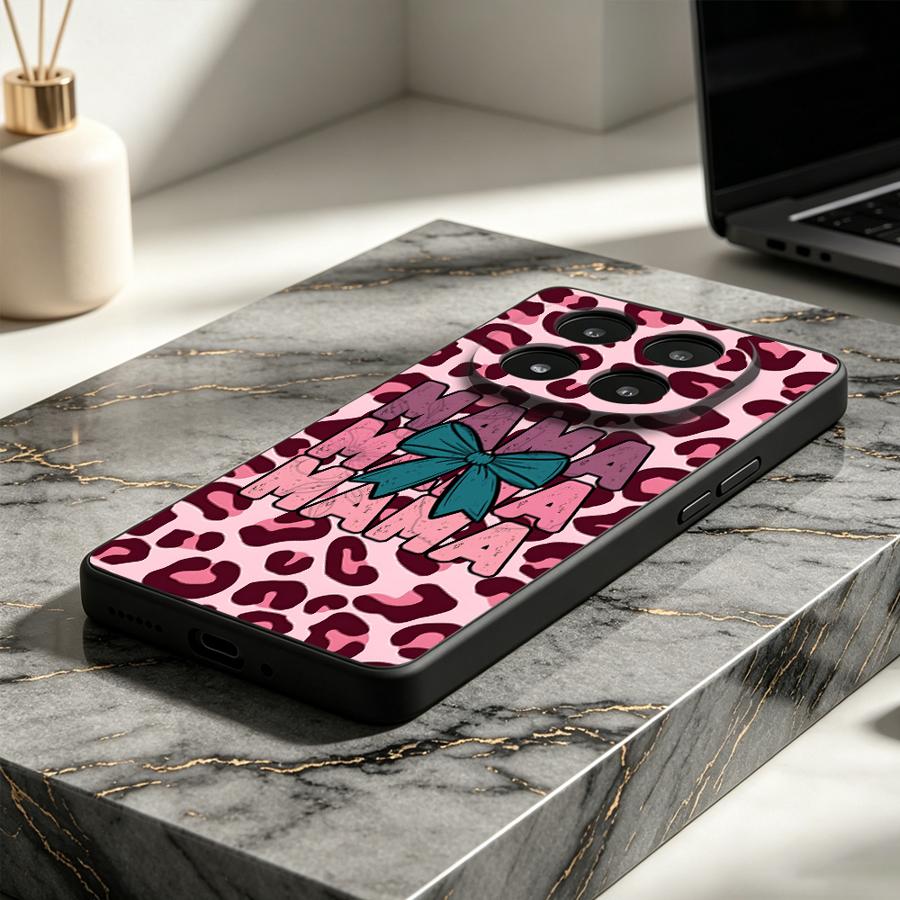 Pink Leopard Print Mom Phone C - Lanyard Anime Logo review and price