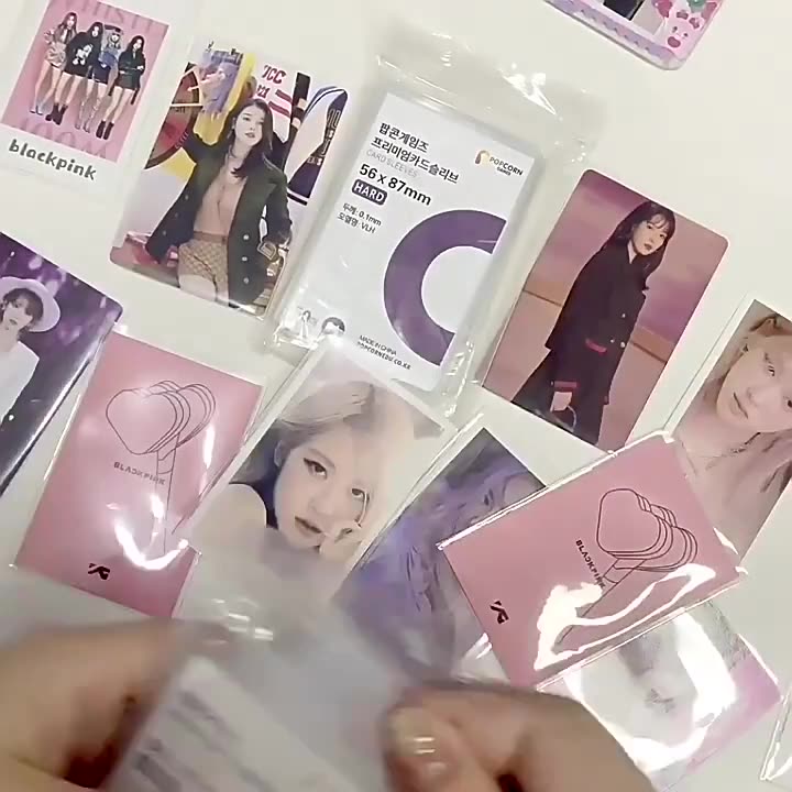 50/100Pcs Korean Card Holder P - Collector Card Sleeve review and price